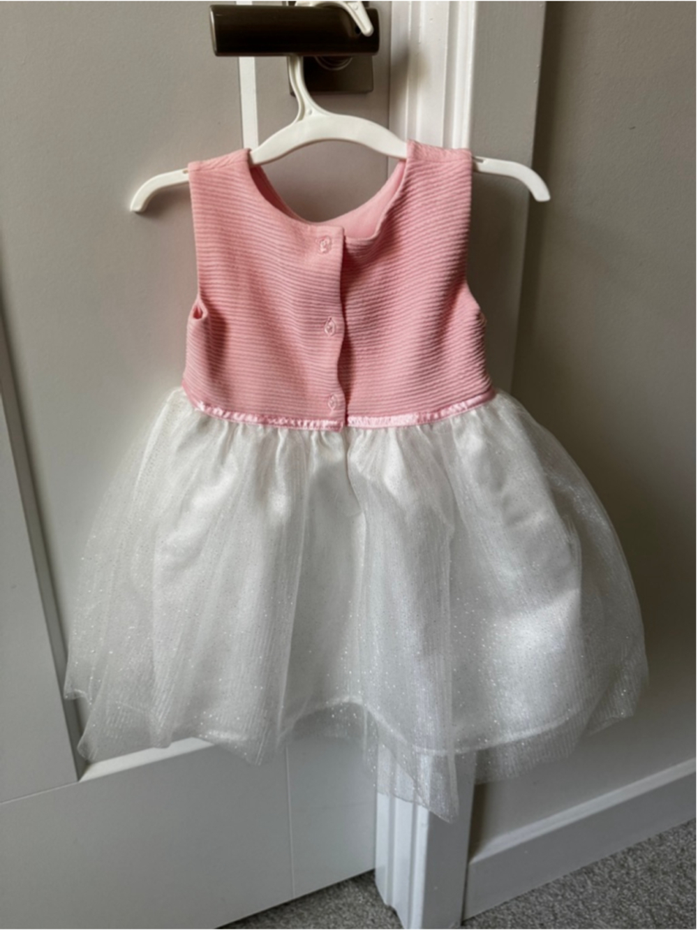 Girls
 Formal Dress with Pink Coat 2T Pink White - Picture 5 of 11